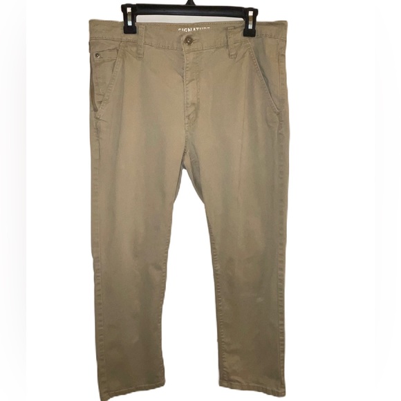 Signature by Levi Strauss Pants Levi Khaki Pants With Pockets